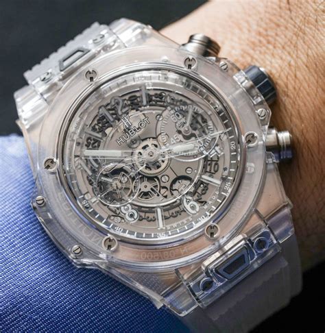 Hublot sapphire watch